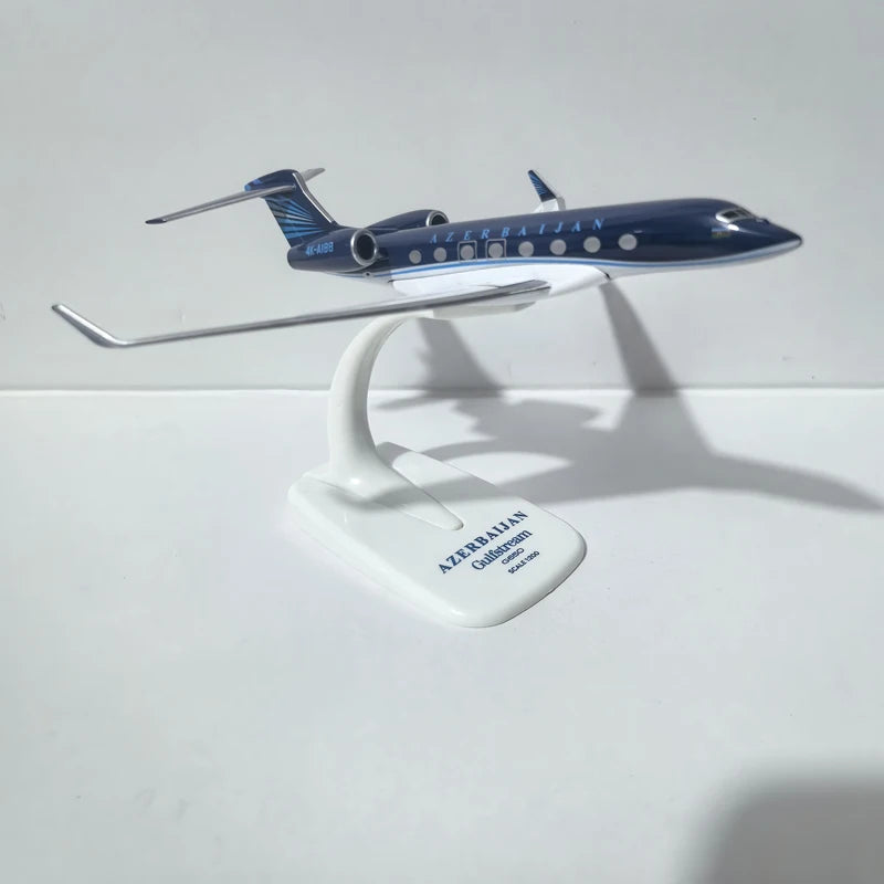JASON TUTU Azerbaijan Airlines Gulfstream G650 Aircraft Diecast 1/200 Scale Planes Airplane Model Plane Model Gift