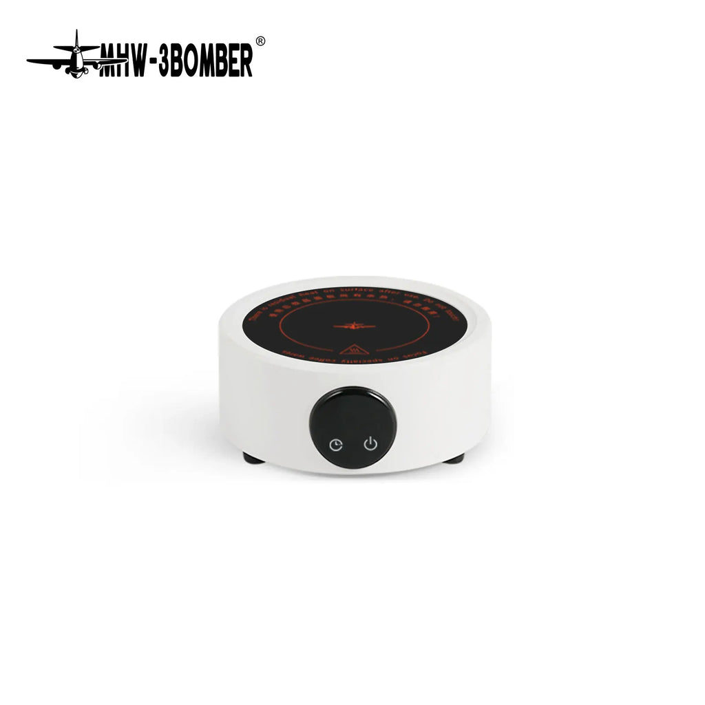 MHW-3BOMBER Ceramic Electric Heating Base Coffee Warmer Adjustable Temperature Hot Plate for Moka Pot Tea Kettle