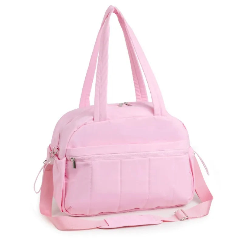 Women's Travel Duffel Bags Large-capacity Gym Bag with Wet Pocket Carry on Waterproof Weekender Handbag Toiletry Bags 2025 New