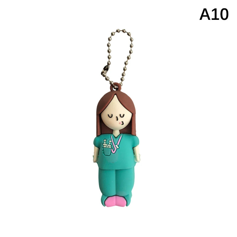 Ampoule Bottle Opener Keychain Syringe-Shaped Medication Vial Cutter Nurse Doctor Ampoule Bottle Breaker Aid Nurse Tool