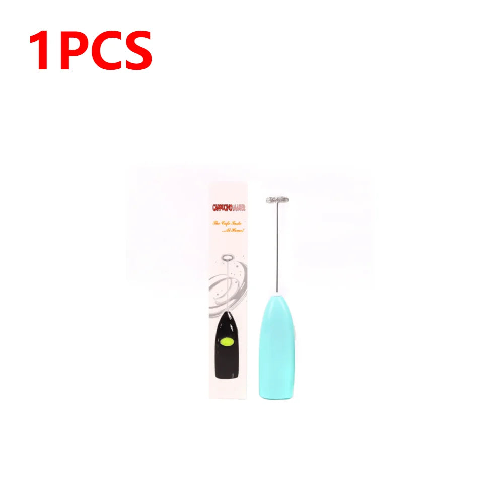 Wireless Milk Frothers Electric Handheld Blender Electrical Coffee Maker Whisk Mixer Battery Powered For Coffee Cappuccino Cream