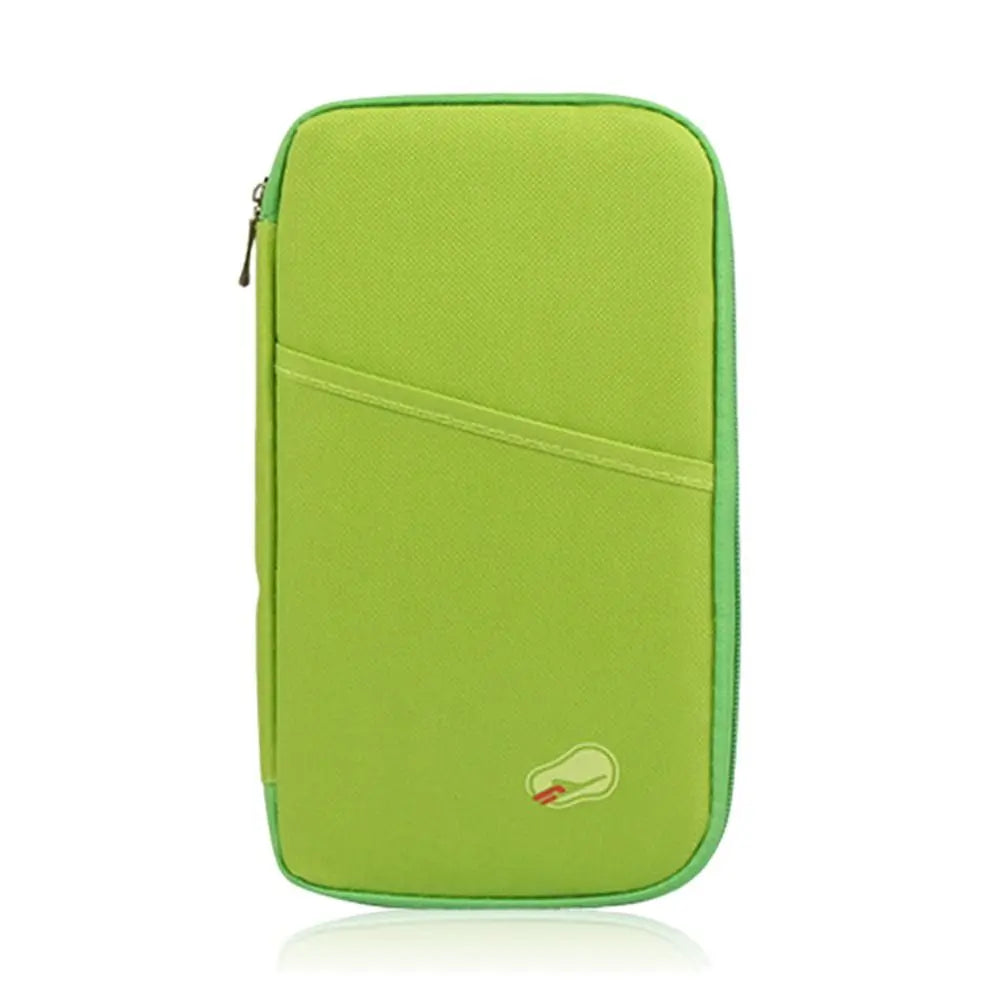Travel Wallet Bag Purse Zip Case Organiser Passport Document Tickets Holder