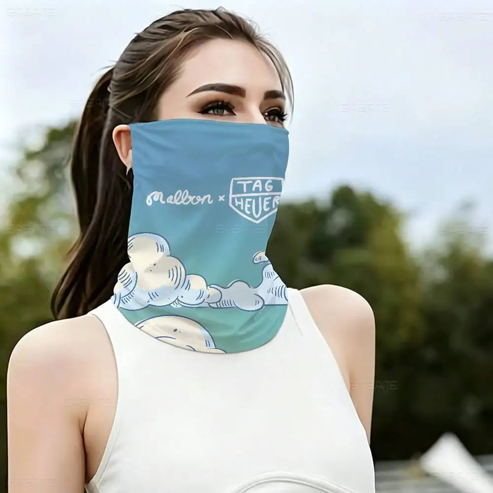 Fashion G-Golf Brand M-Malbon Warm windproof multifunctional face mask breathable neck gaiter for outdoor travel and adventures