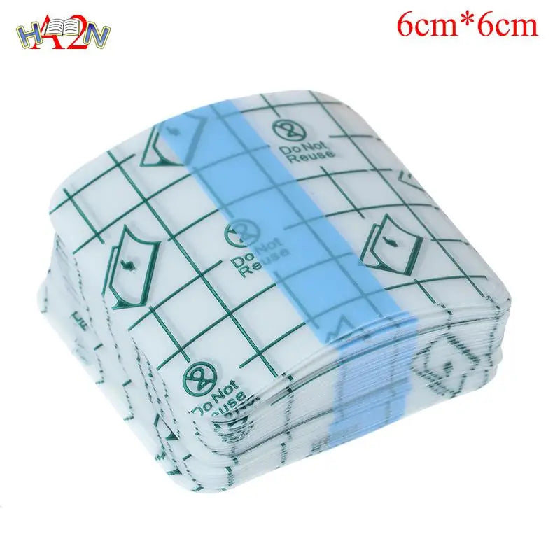 100pcs/ 50pcs Transparent Tape PU film Adhesive Plaster Waterproof