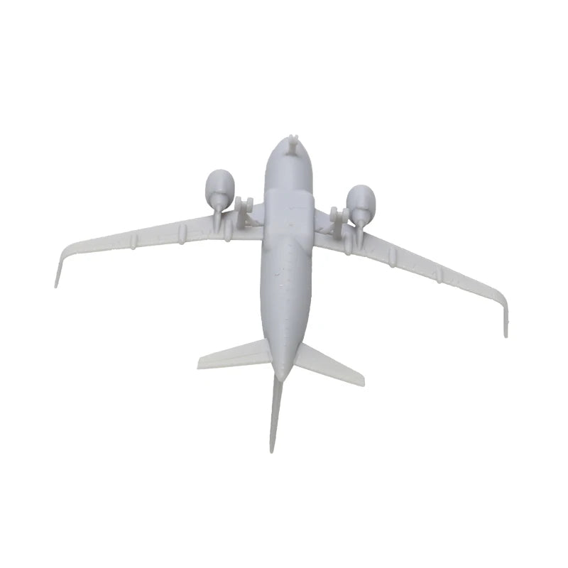 5PCS Multiple Scale A320neo Airliner Model 1/2000 1/1500 1/700 1/400 Static Aircraft w Landing Gear for DIY Building Decoration