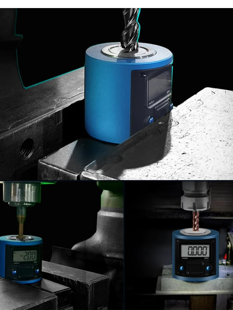 Metric Range 0-2mm Magnetic Z Axis Tool Dial Zero Pre Setter Gage Offset CNC Electronic Z-axis Zero-Pre-setter Tool
