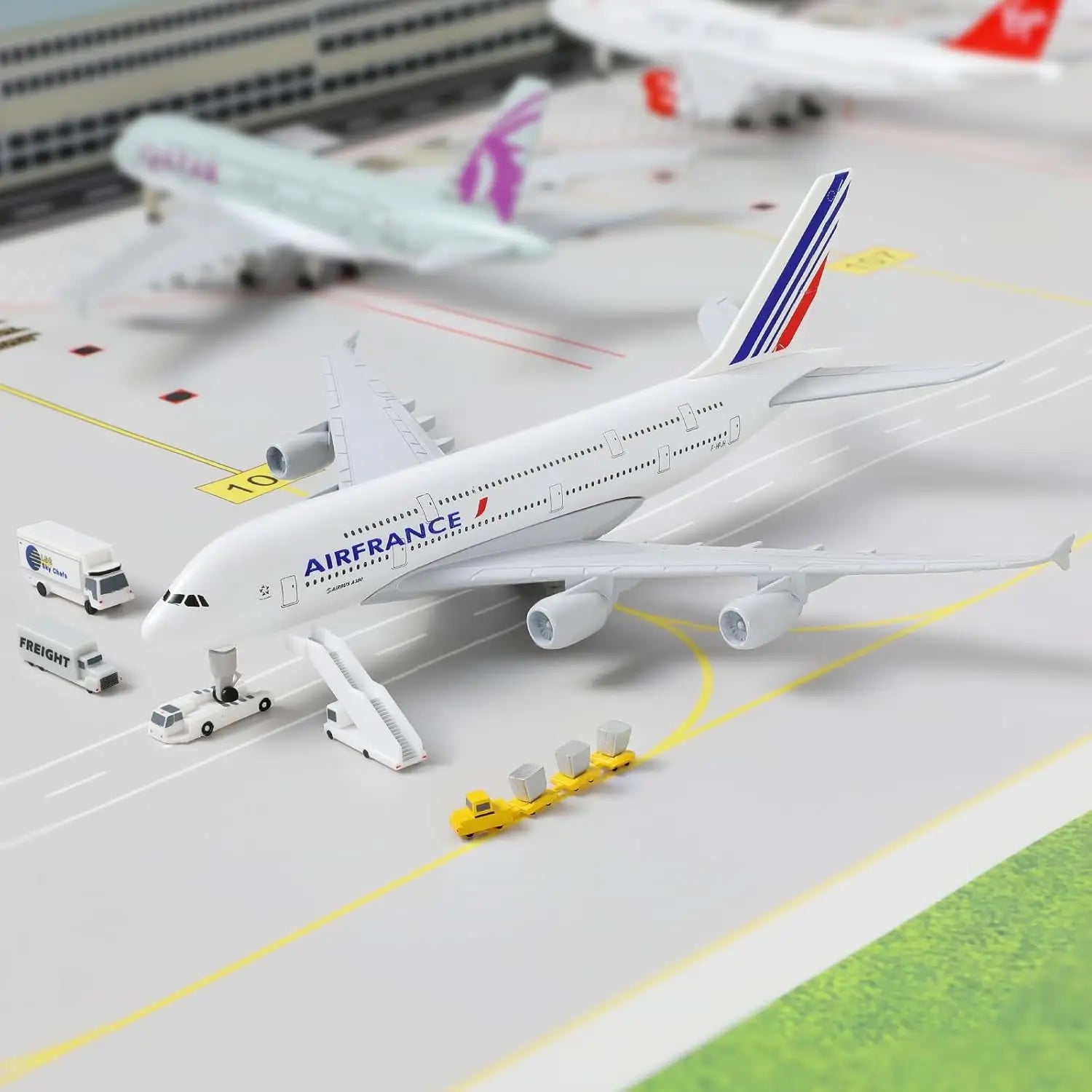 20CM Air France A380 Plane Model Alloy Metal Diecast Collection Aircraft Children Toys Boys Kids Collectible Gift