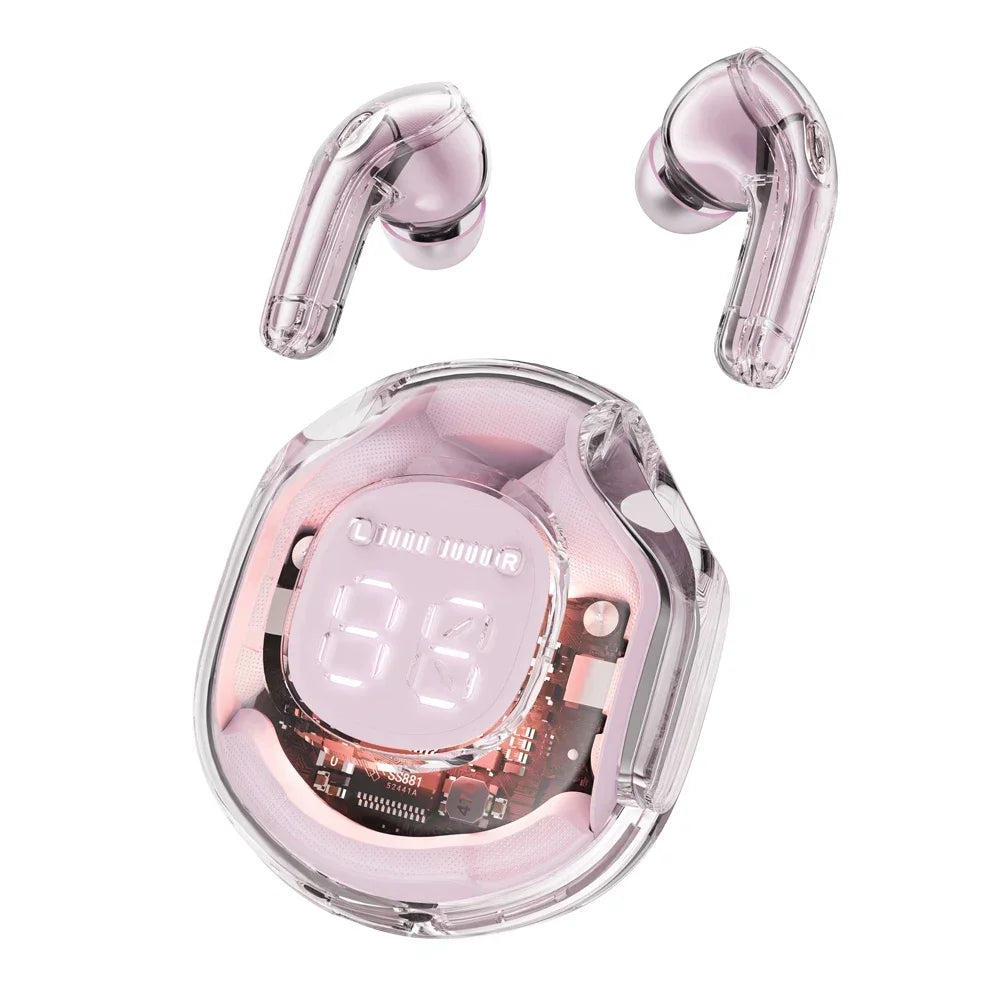 TWS Wireless Earbuds Wireless Headphones Sleek Fone Bluetooth Earphones Complement Modern Fashion and Streetwear