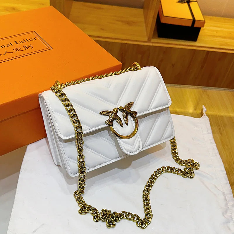 Swallow bag Feiyan chain bag women's bag Xiaoxiangfeng new crossbody shoulder bag chain women's bag