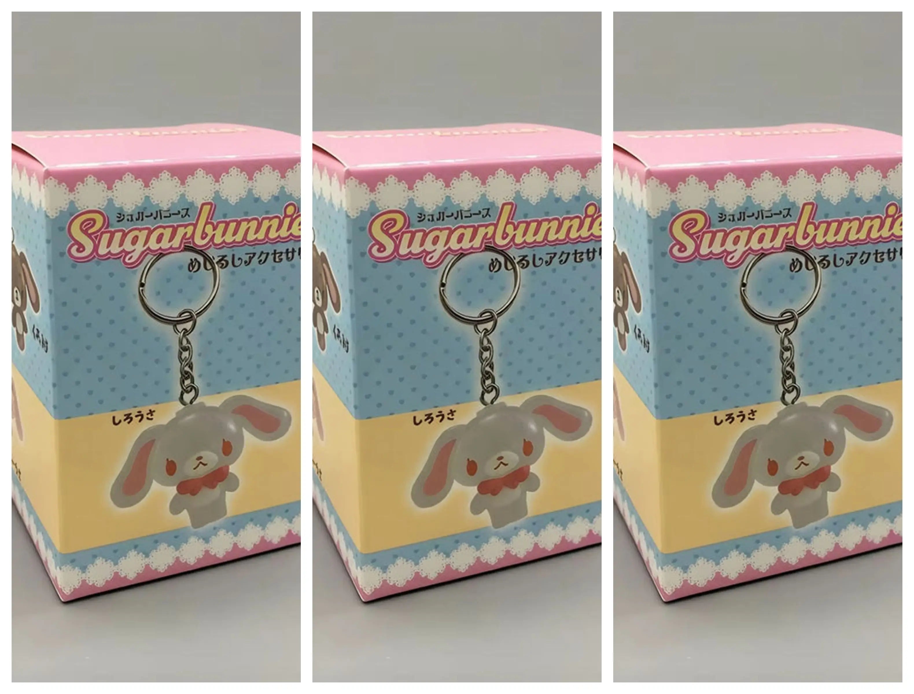 cute Sugarbunnies Summer Seaside Vacation Mystery Box Pendant Keychain Mini Figure Desktop Ornament Anime Collectible
