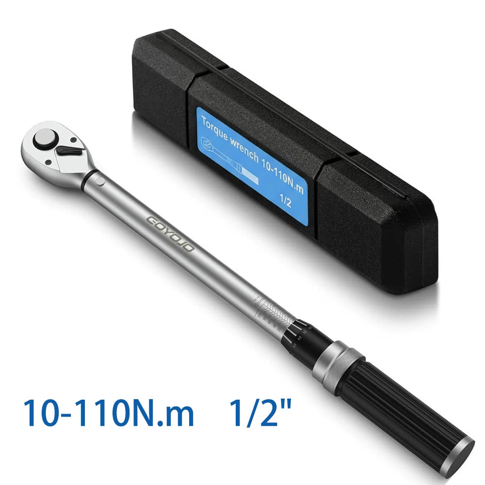 Torque Wrench 1/4 3/8 1/2 Square Drive High Accuracy Torques Key Professional Torque Wrench 50-350N.m Bicycle Automotive Tool