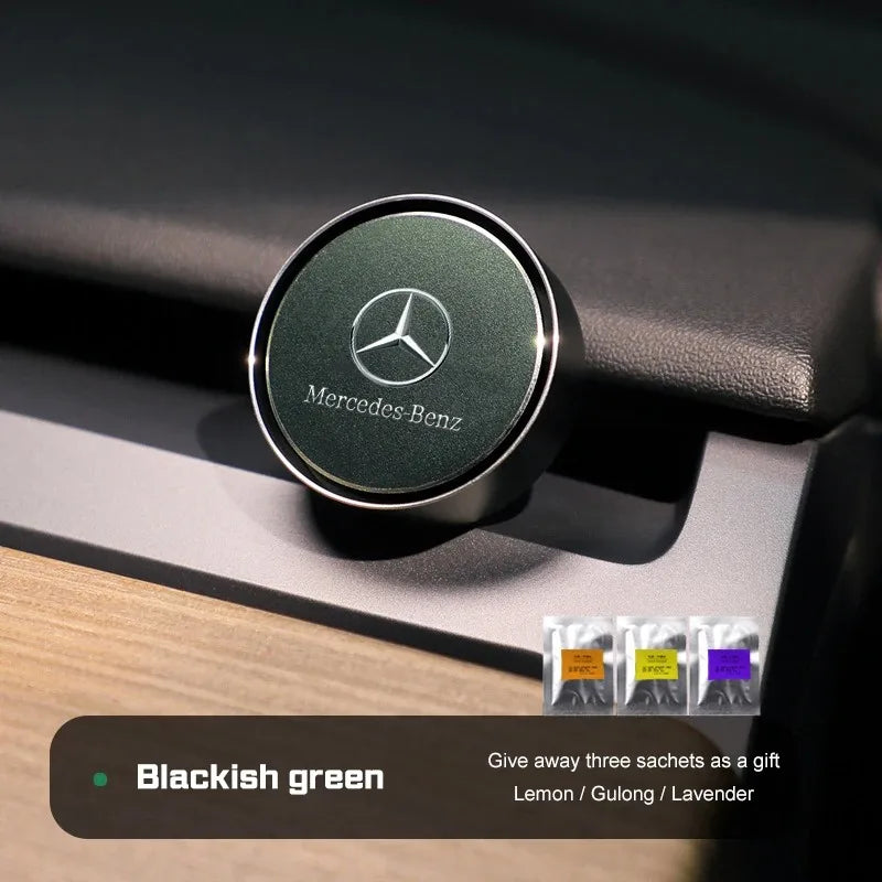 For Mercedes-Benz AMG A B C E S V A45 C43 CLA R-Class GLA GLB Car air outlet aromatherapy Air Freshener Solid Fragrance Diffuser