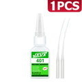 8pcs 401 Super Strong Instant Glue Universal Glue Powerful Instant Glue for Resin, ceramics, Metal and glass Quick Dry 0.7oz