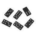 28 Pcs Black Dominoes Wooden Box With Black Dominoes Wooden Board Game Teaching Aids Party Game Children's Day Gift