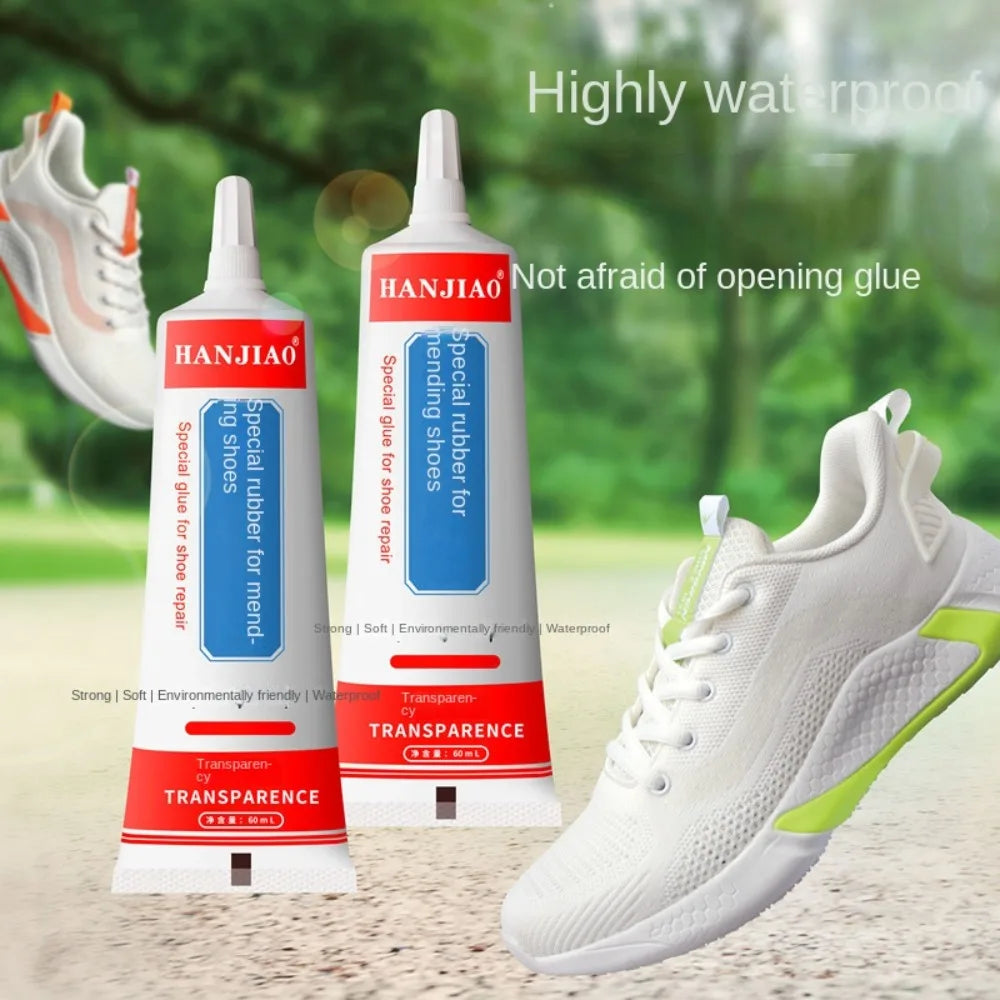 60ML New Adhesive Strong Shoe Glue PVA Waterproof Worn Shoes Adhesive Sole Bond Adhesive Boot Sneakers