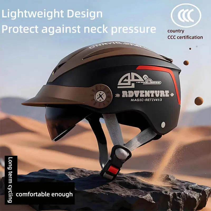MOWK Motorcycle Helmet Summer Breathable Men Women Electric Jet Scooter Half Helmet Large Sunroof Open Face Moto MTB Bike Helmet