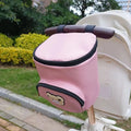 Cute Waterproof Baby Stroller Hanging Bag PU Leather Cartoon Bear Umbrella Cart Bags Large Capacity Mommy Storage Bag
