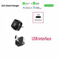 LEXXSON 2026 Ultra Mini Wireless CarPlay Adapter Wireless Android Auto AI Smart Box Intelligent Systems for Wired CarPlay Car