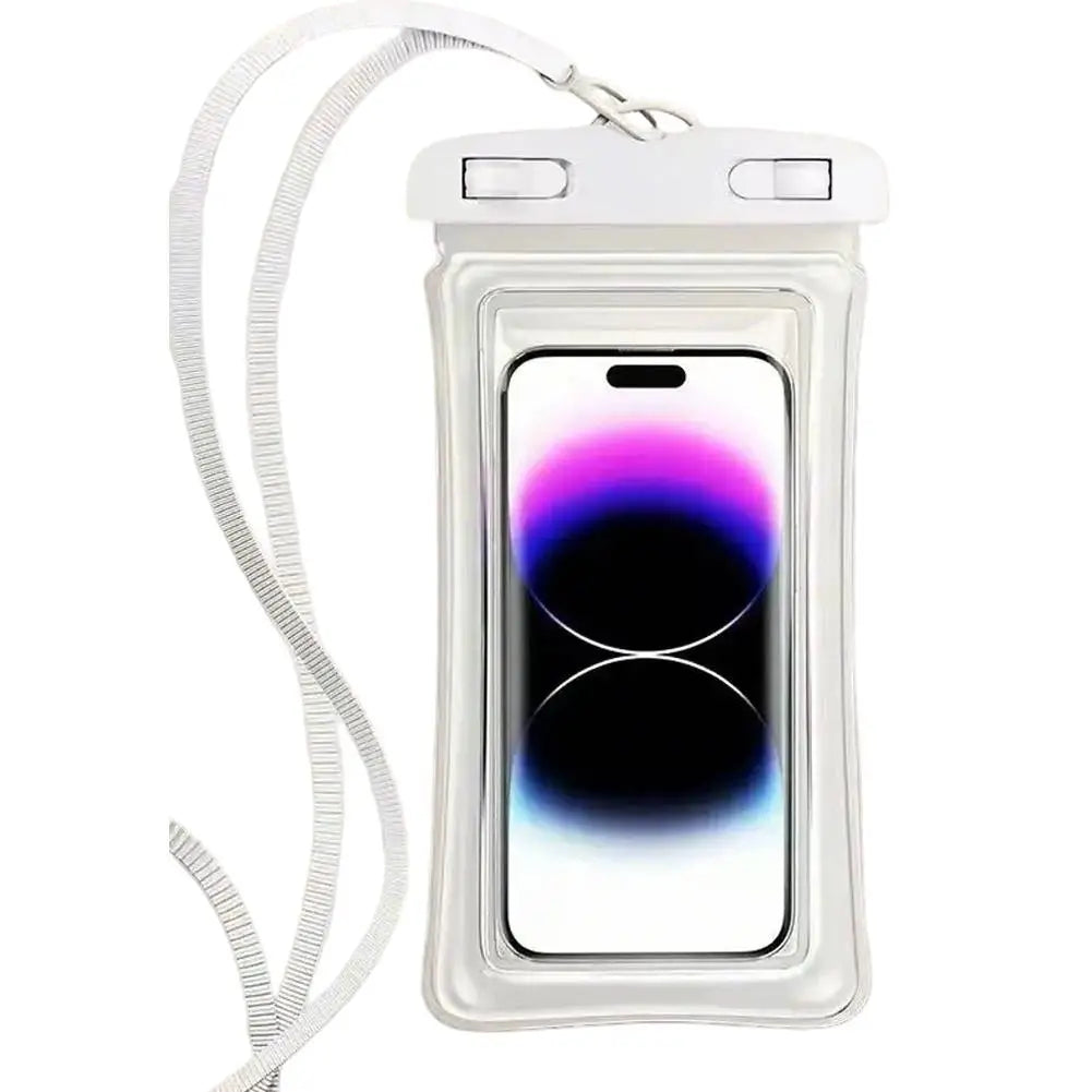 Waterproof Phone Case Swimming Floating Bag For 6.5 Inch Devices Touch Screen Access Swimming Camping Hiking Outdoor Tool 2026