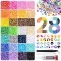 Colorful DIY Resin Rhinestone Kit Multicolor 3mm Flatback Gems with Tools and Glue for Nail Art Clothing Phone Cases Crafts