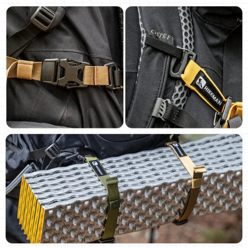 Outdoor Luggage Belt Camping Travel Equipment Adjustable Buckle Type Fixed Bundled Hiking Backpack Packing Belt