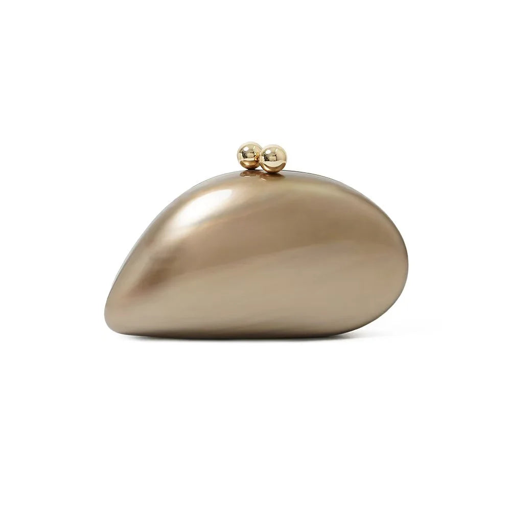 2026 Spring Summer New Arrival Hot Selling Irregular Acrylic Shell Evening Bag, Luxury Versatile Shoulder & Crossbody Bag For D