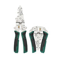Multifunctional Wire Stripper & Voltage Tester Pliers Foldable Stainless Steel Electrician Tool With Live/Neutral Wire Detection