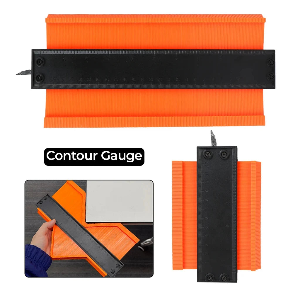 Contour Gauge Shaping Wood Measure Ruler Tiling Laminate Tiles Meethulp Gauge Irregular Shape Duplicator Wood Marking Tool