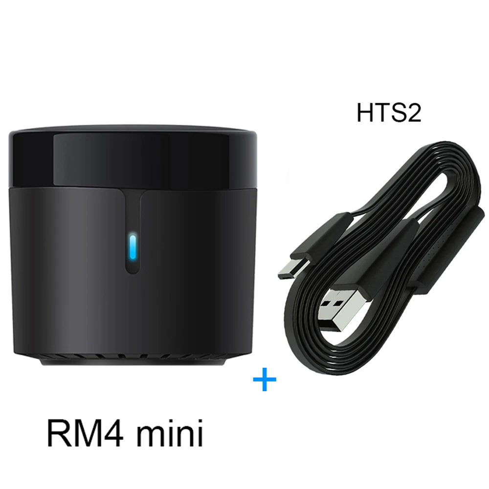 Broadlink RM4 Mini IR Wifi Smart Switch Universal Remote Control Controller HTS2 Sensor Compatible Alexa Google Home Assistant