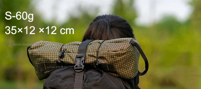 Lightweight External Hanging Bag for Backpack Tactical Hiking Camping Chair Storage Bags Tourism Travel Outdoor Gear Equipment