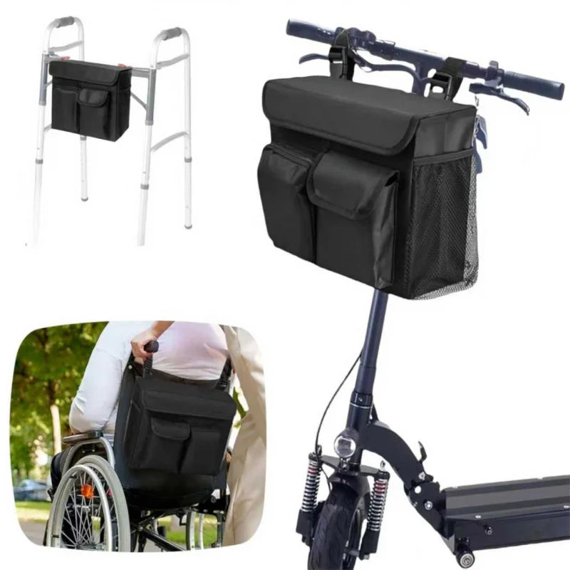 Trolley bag，Scooter bag portable storage bag、Scooter storage bag, small motorcycle storage bag, multi-pocket bag、Wheelchair bag