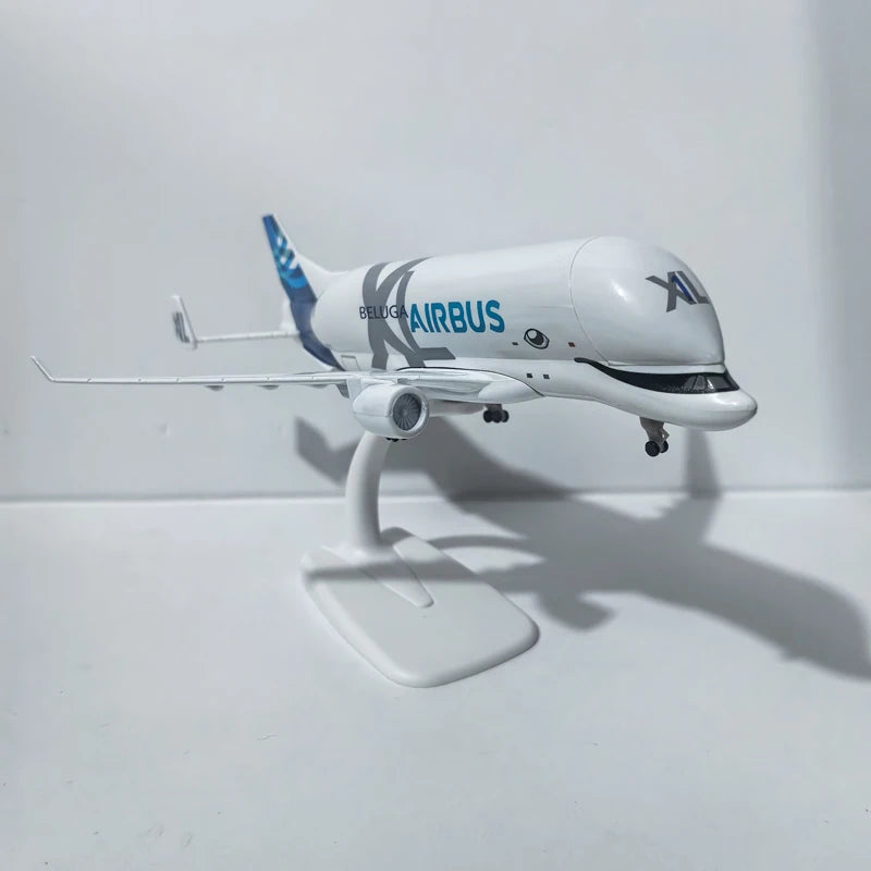 JASON TUTU 20CM Diecast Metal Planes BELUGA AIR BUS Plane Airplane Model Aircraft Model Collect Gifts
