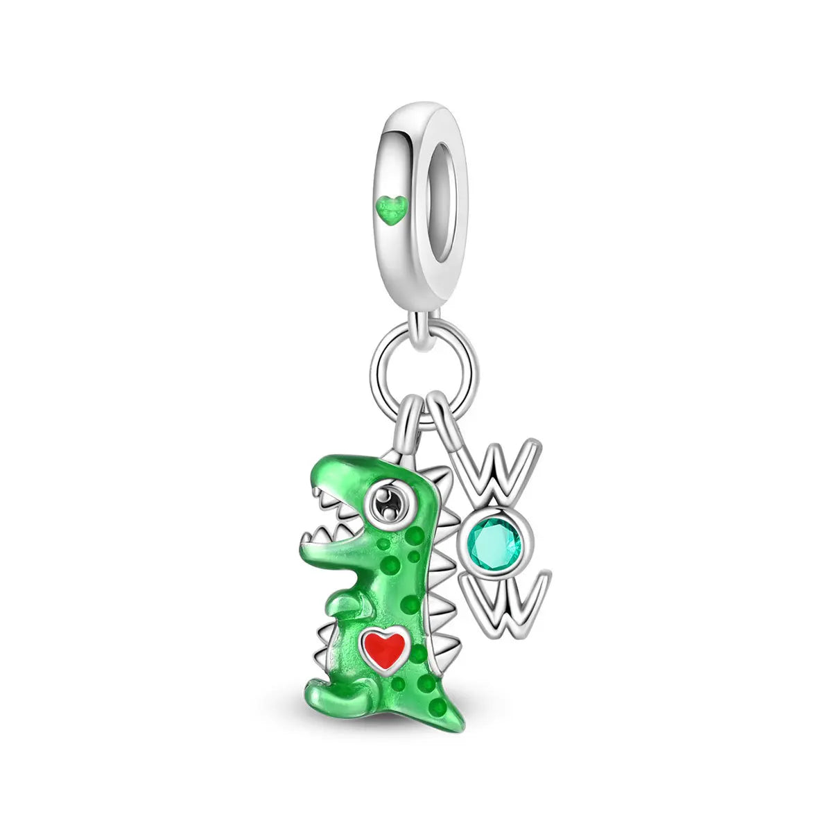 Original Charms Silver Plated Beads Fit Bracelets Charms Diy Women Gift Accessory Magic House Witch Heart Blue Crystal Pendant