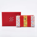 CH Wallet Monogram Print Long Zipper Purse With Box Card Holder Fashion Clutch For Women Daily Use Travel Shopping Casual