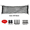 Universal Elastic Car Trunk Net Nylon Mesh Cargo Organizer Stretchable Luggage Storage Network Pocket for Vehicle Interior