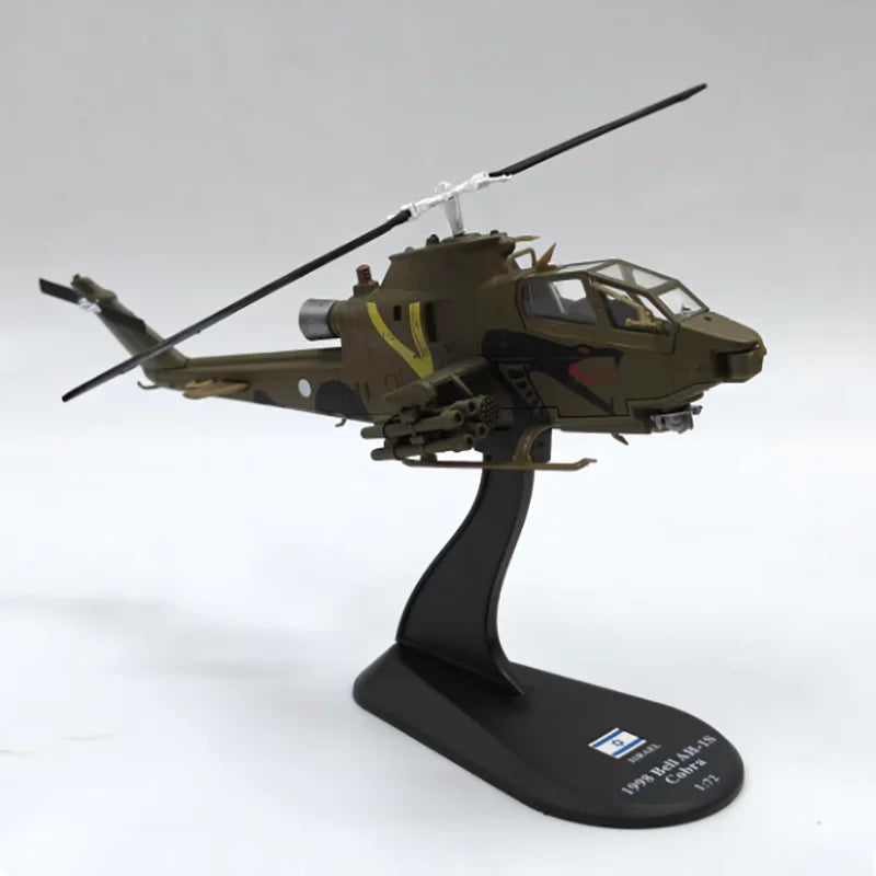 1/72 Scale AH-1S Cobra Attack Armed Helicopter Alloy Model Airplane Finished Toy Collection Souvenir Hobby Gift