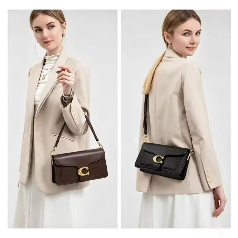 🔥Kou C Home New Tabby26 Dionysian Bag Classic Retro Diy Slung Shoulder Bag Lychee Fashion Handbag Crossbody Bags for Women Bags