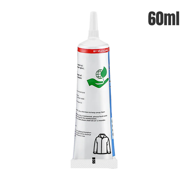 15/60ml Super Strong Fabric Sewing Glue Waterproof Quick Dry Fabric Adhesive Universal Transparent Sealant Clothing Repair Tool