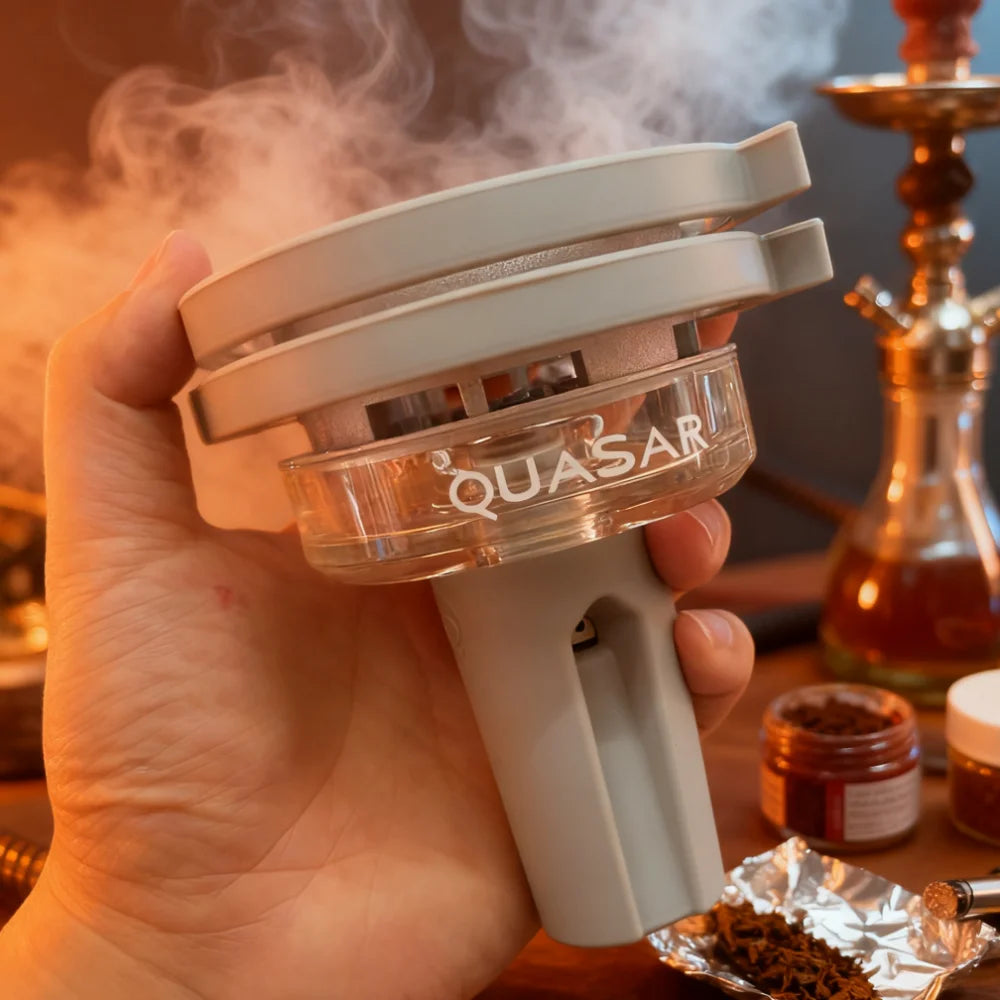 Arabic Shisha Hookah Bowl French Head Set Tobacco Charcoal Holder with Gift Box Chicha Water Smoking Accessories