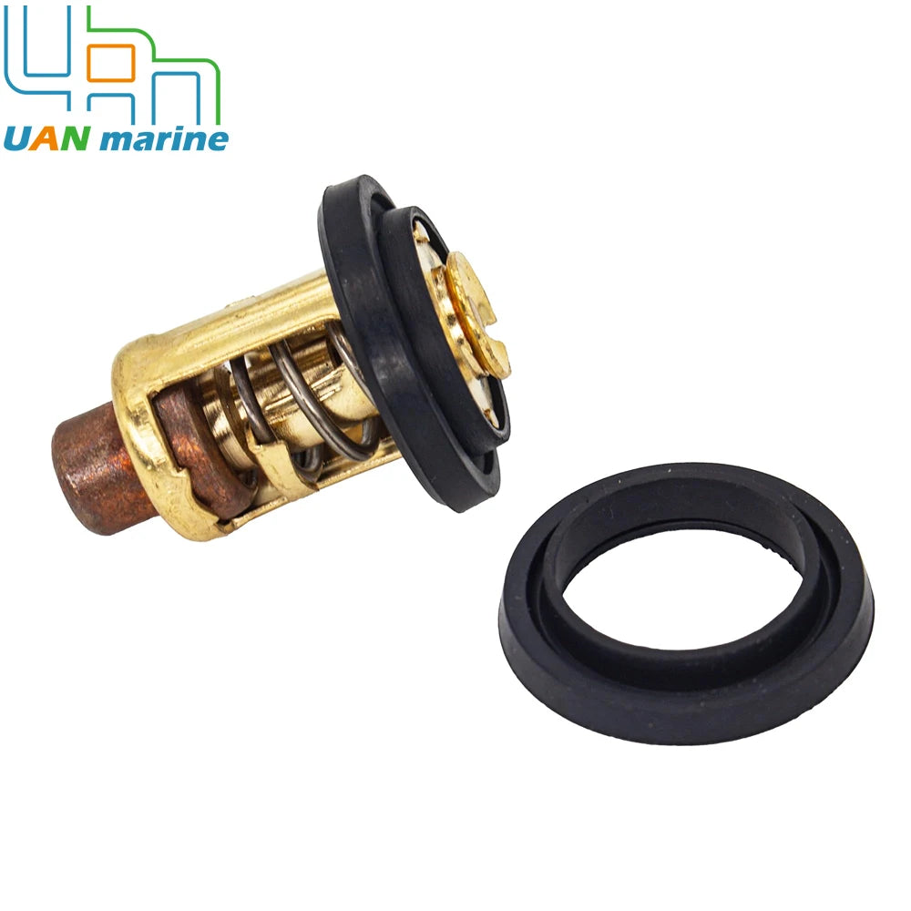 66M-12411 Thermostat 60℃ 140℉ For Yamaha F 6 8 9.9 15 40 50 60 80 100 HP 4-Stroke Outboard 66M-12411-00-00 6G8-12411-00-00