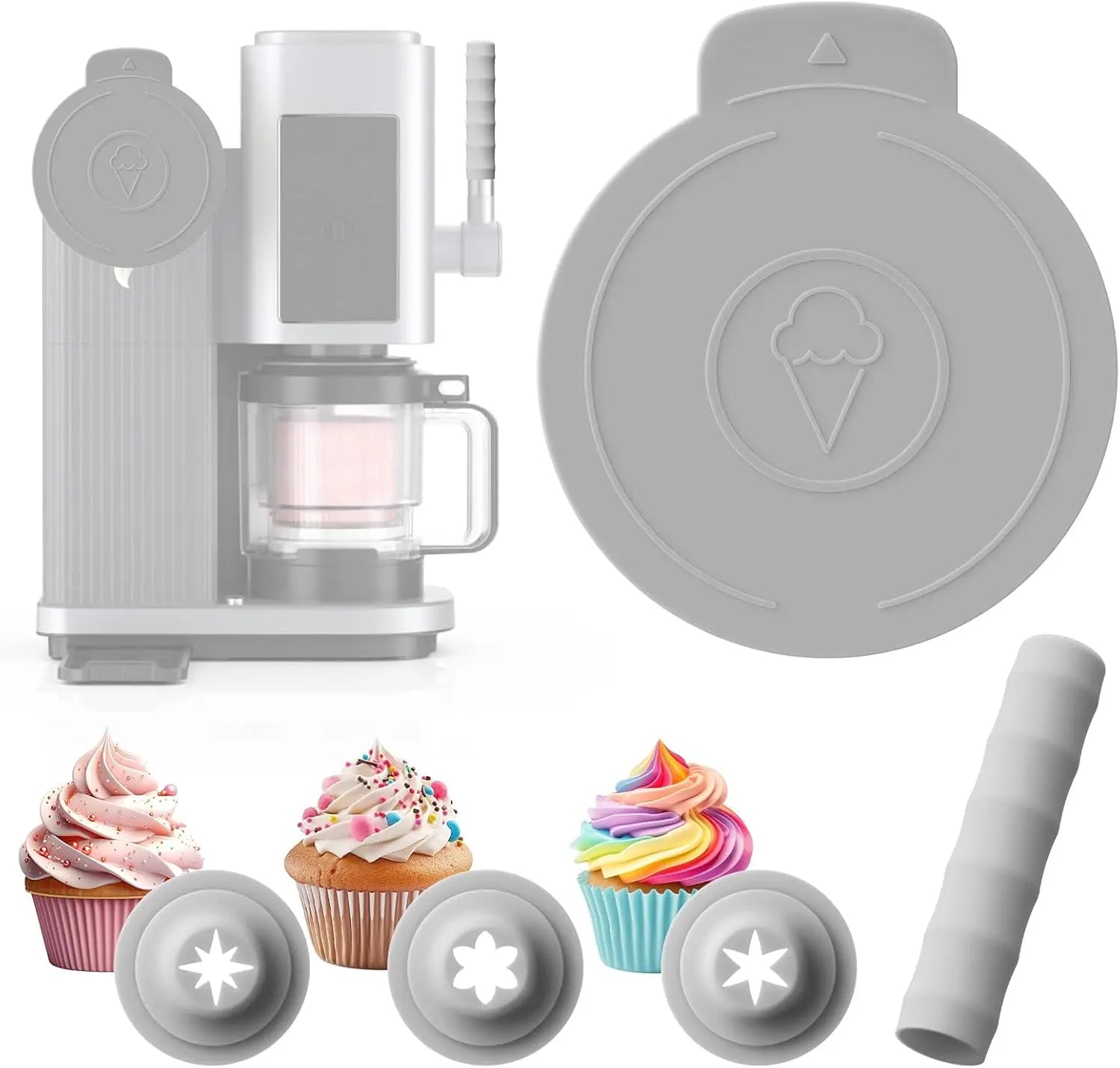 Dustproof Seal Lid for Ninja Swirl NC700 NC701 Ice Cream Maker Accessories