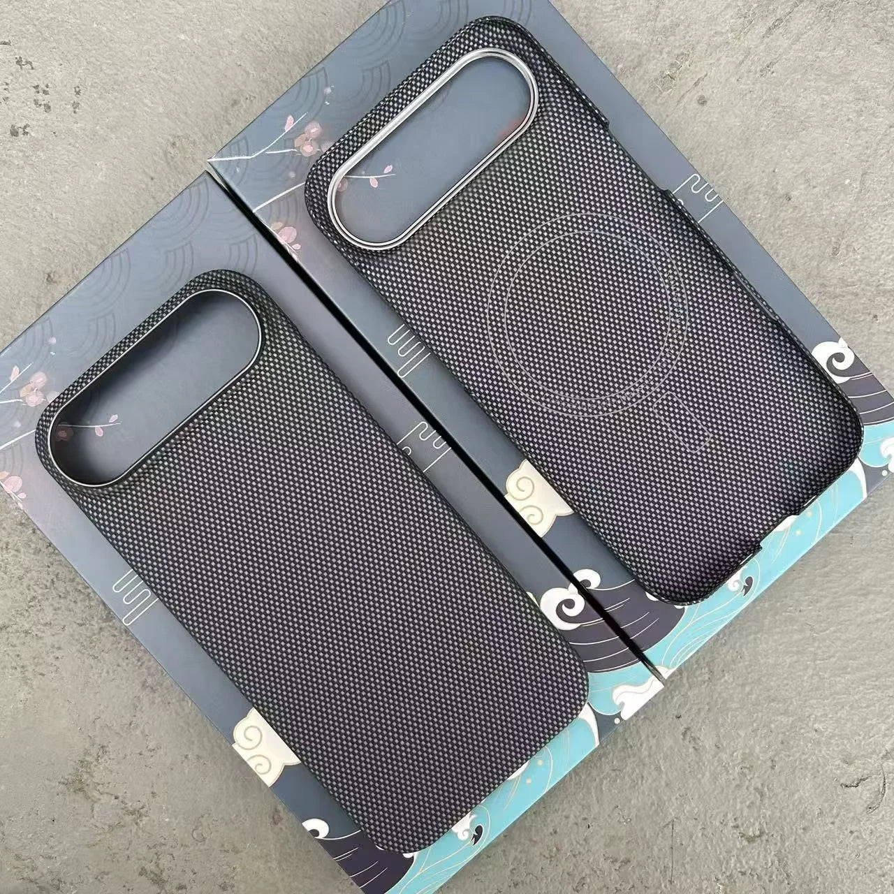 For IPhone Air 17 Air Ultra Slim Lightweight Aramid Carbon Fiber Case Strong Magnetic MagSafe Case Aramid Fiber Cover
