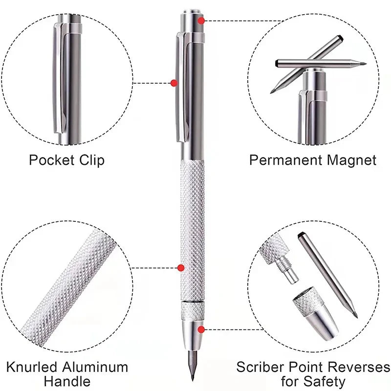 Diamond Scribing Pen Tungsten Carbide Tip Carbide Engraving Pen Tungsten Carbide Nib Stylus PenFor Glass Ceramic Metal Hand Tool