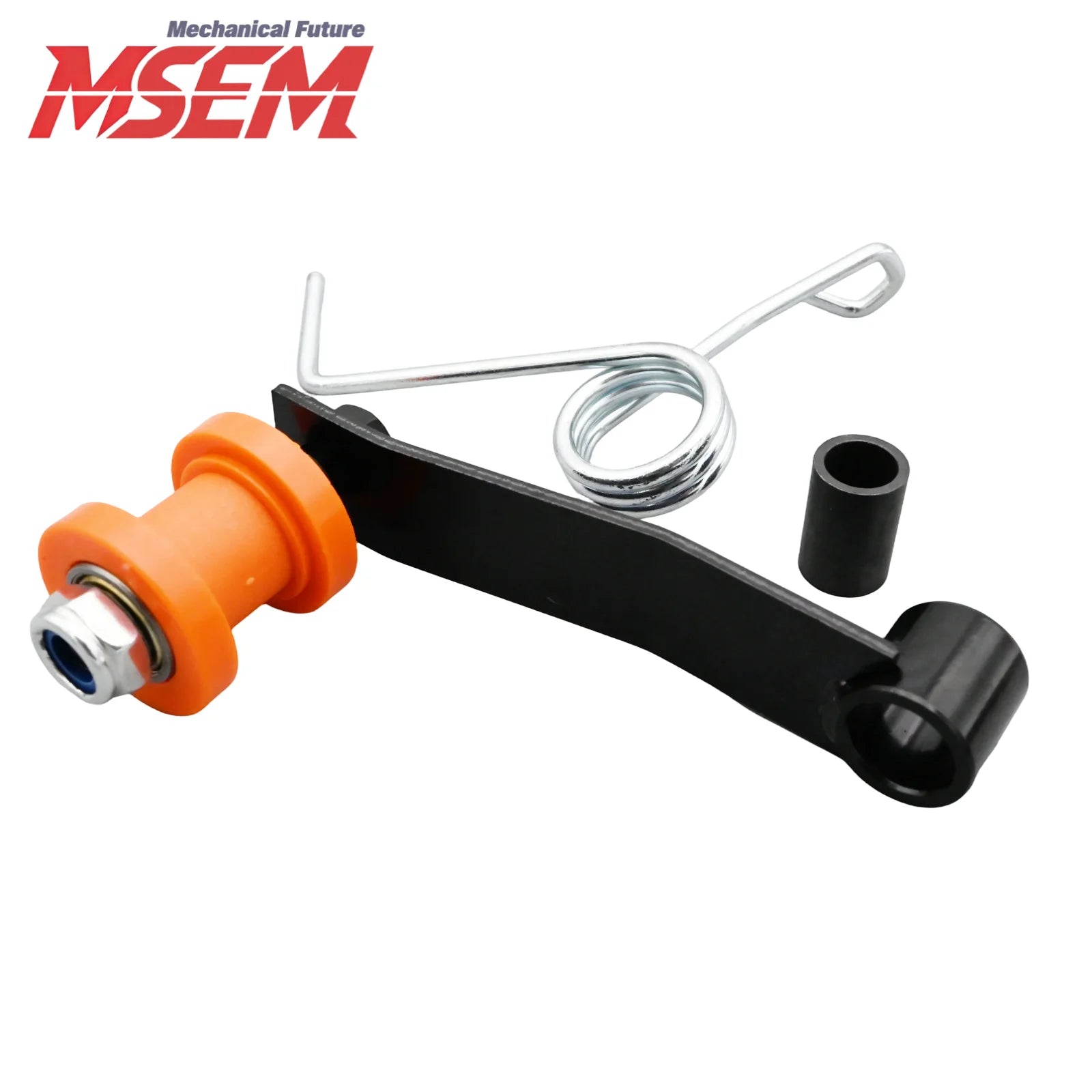 For ATV KTM Honda Yamaha Kawasaki SuzukiMotorcycle Dirt Bike Tensioner Adjuster Idler 420 428 530 Chain Tensioner Roller Spring