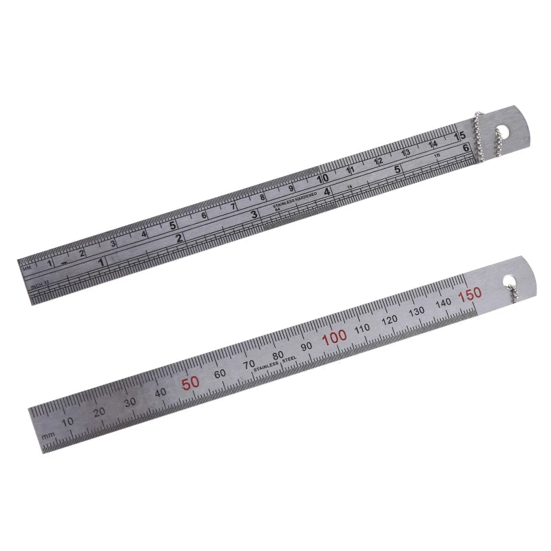 Stainless Steel Welding Taper Metal Welding Taper Feeler Gauge Ruler Hole Inspection Tool 1-15mm 1-15cm 2 Pcs Drop Shipping