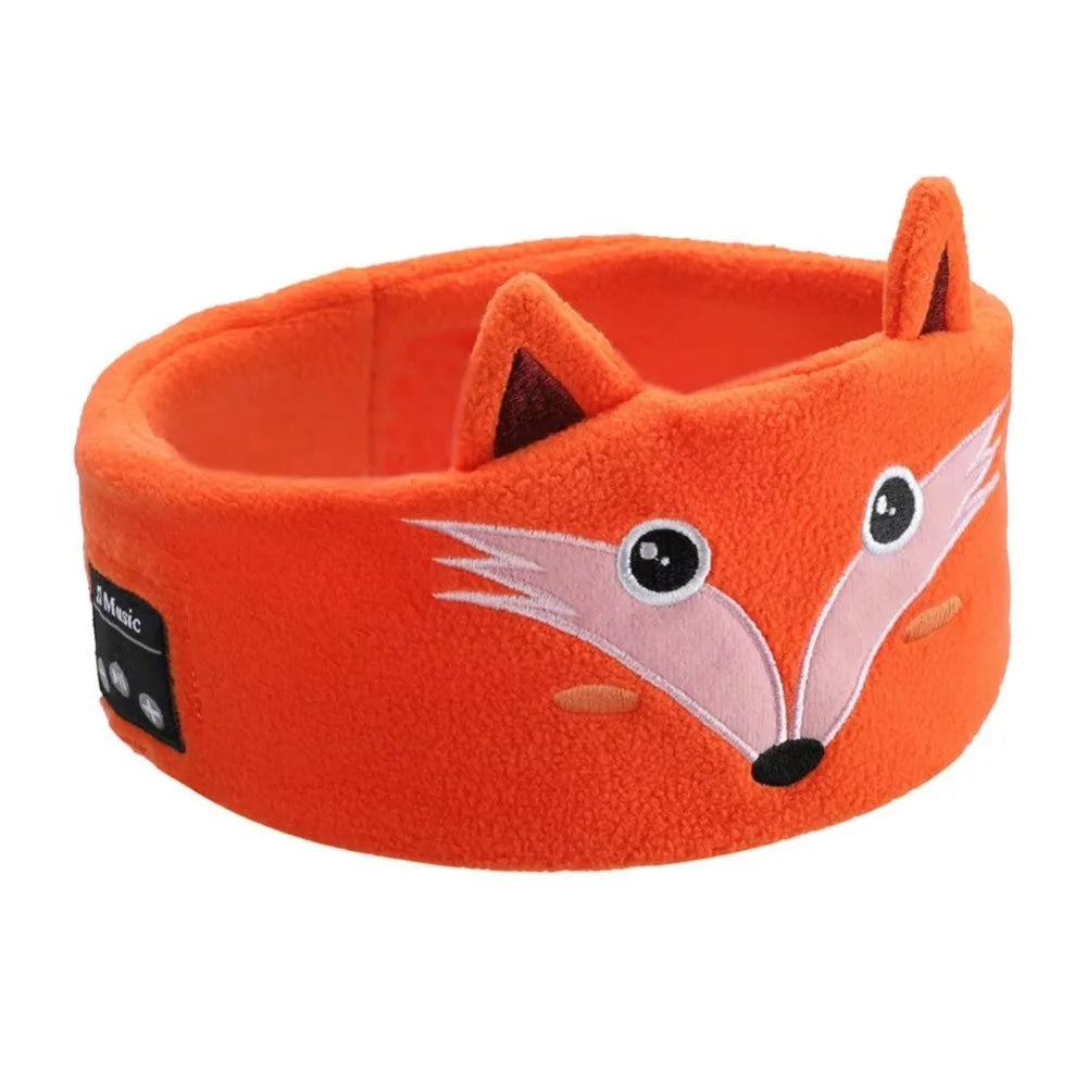 Soft Bluetooth Headphones Eye Mask Thin Speakers Volume Limited Children's Sleep Earphones Elastic Eye Mask Comfortable Wear