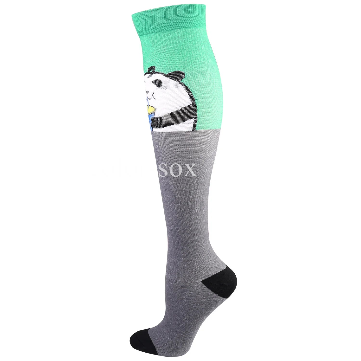New Compression Socks Panda Cute Animal Socks Men Women Compression Socks For Running, Medical, Edema, Diabetes, Varicose Veins