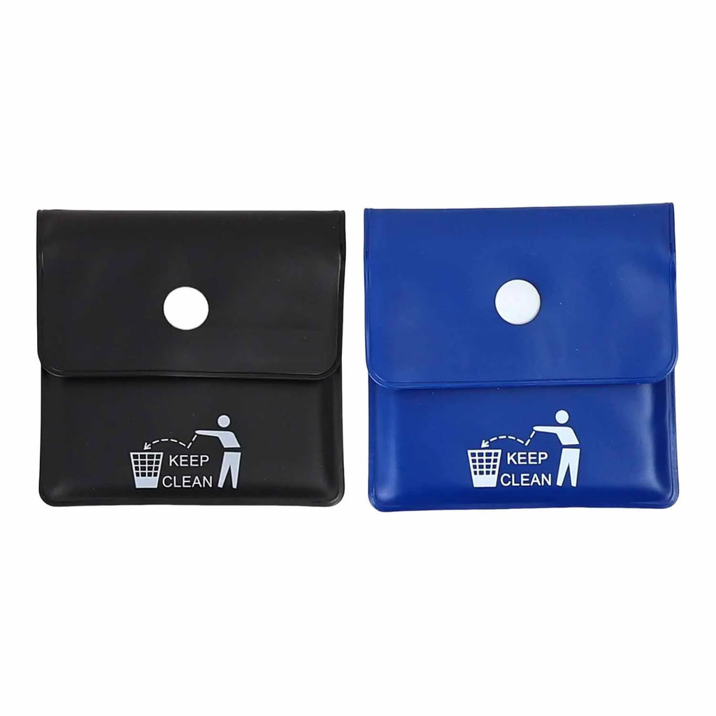 1-4pcs Portable Ash Pouch Leakproof Smell Proof Butt Organizer Universal Car PVC Aluminum Film Heat Safe Outdoor Storage Pocket