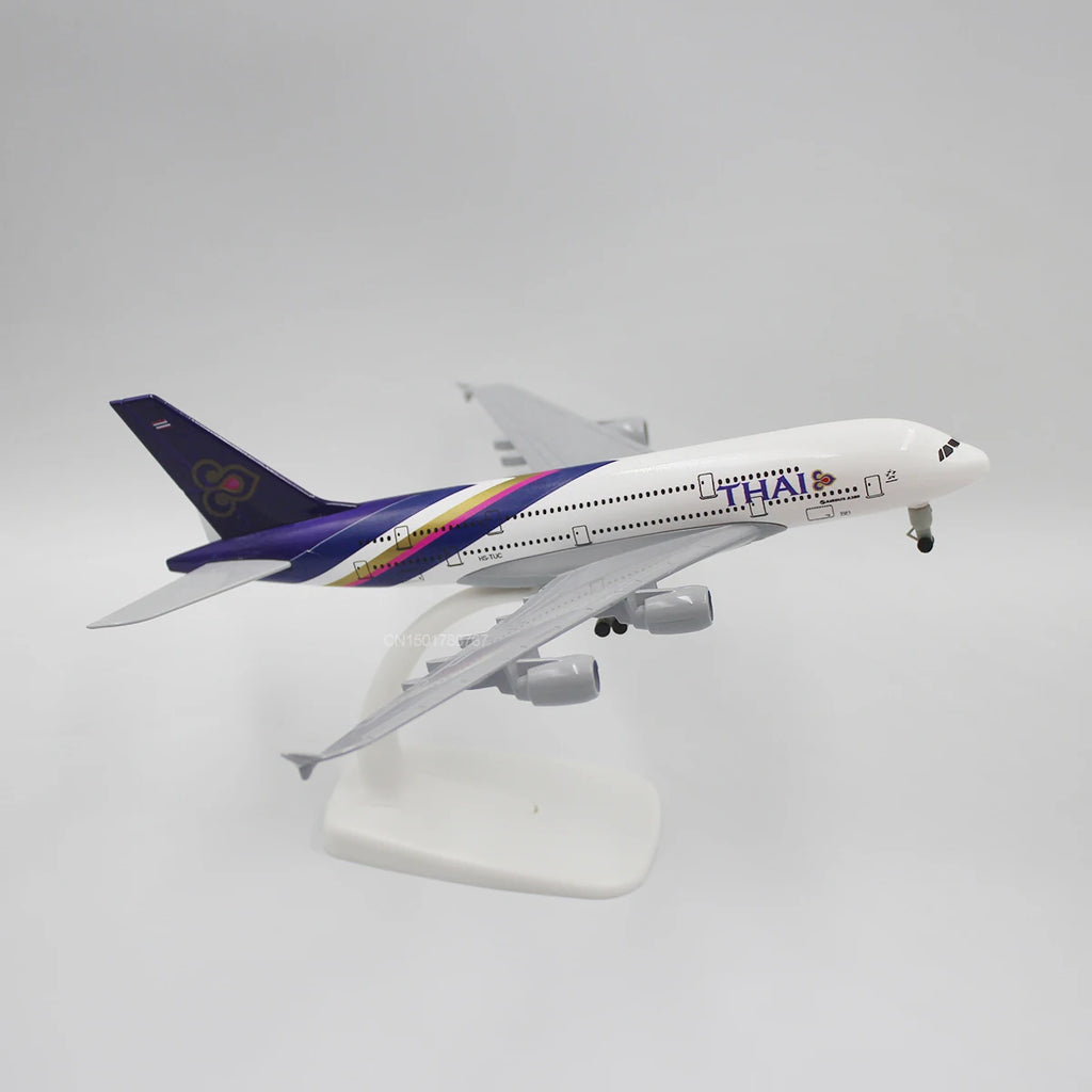 1/400 Scale 20CM Diecast Alloy Antonov An-225 "Mriya" A380 330 747 777 Airplane Model For Gift Collection