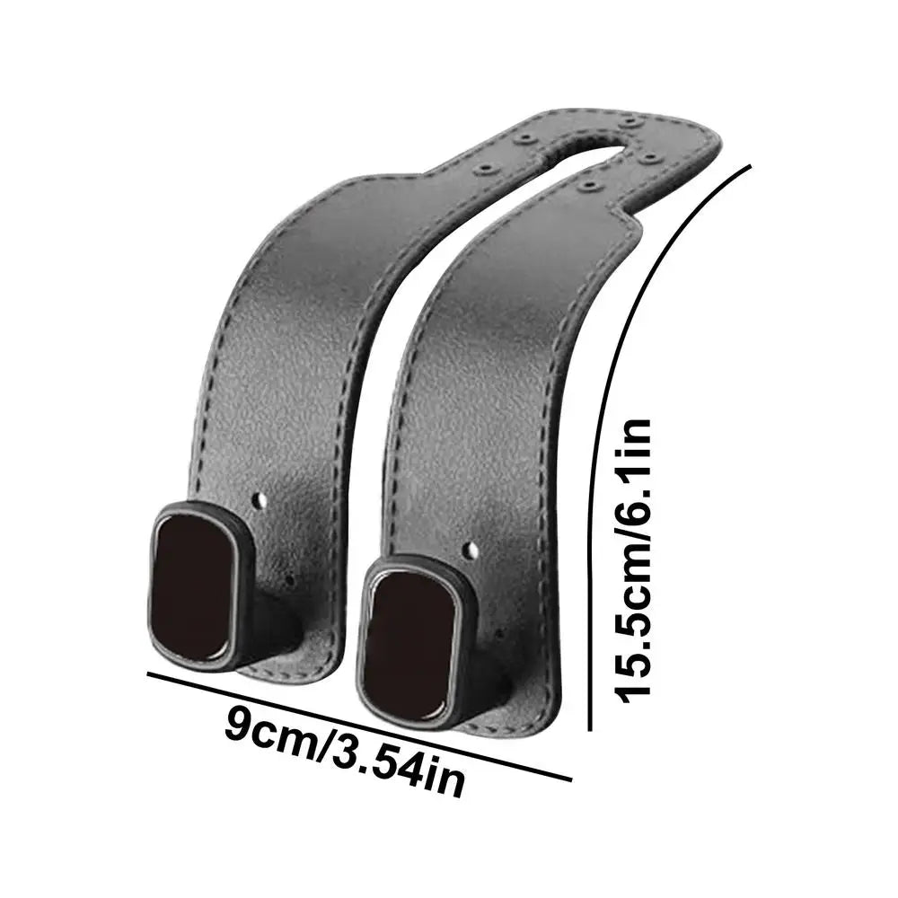 Car Headrest Hooks Hanger for Bags Seat Back Organizer Holder Clips Auto Fastener Hooks Car Storage car accessories